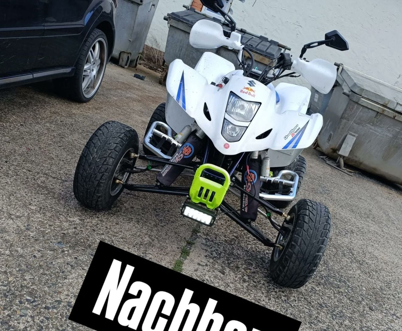 Suzuki Quad in der Mietwerkstatt — nachher